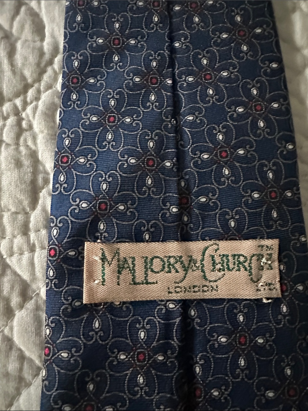 5 Mens Silk Ties Calvin Klein Joseph Abboud Mallory Church Equus Nick Graham - Picture 4 of 8